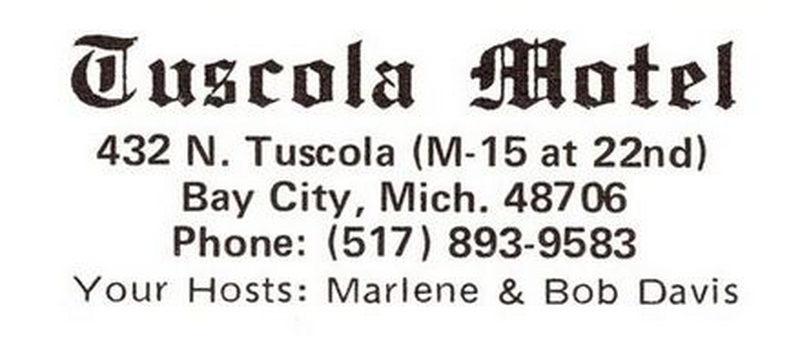 Tuscola Motel - Vintage Postcard (newer photo)